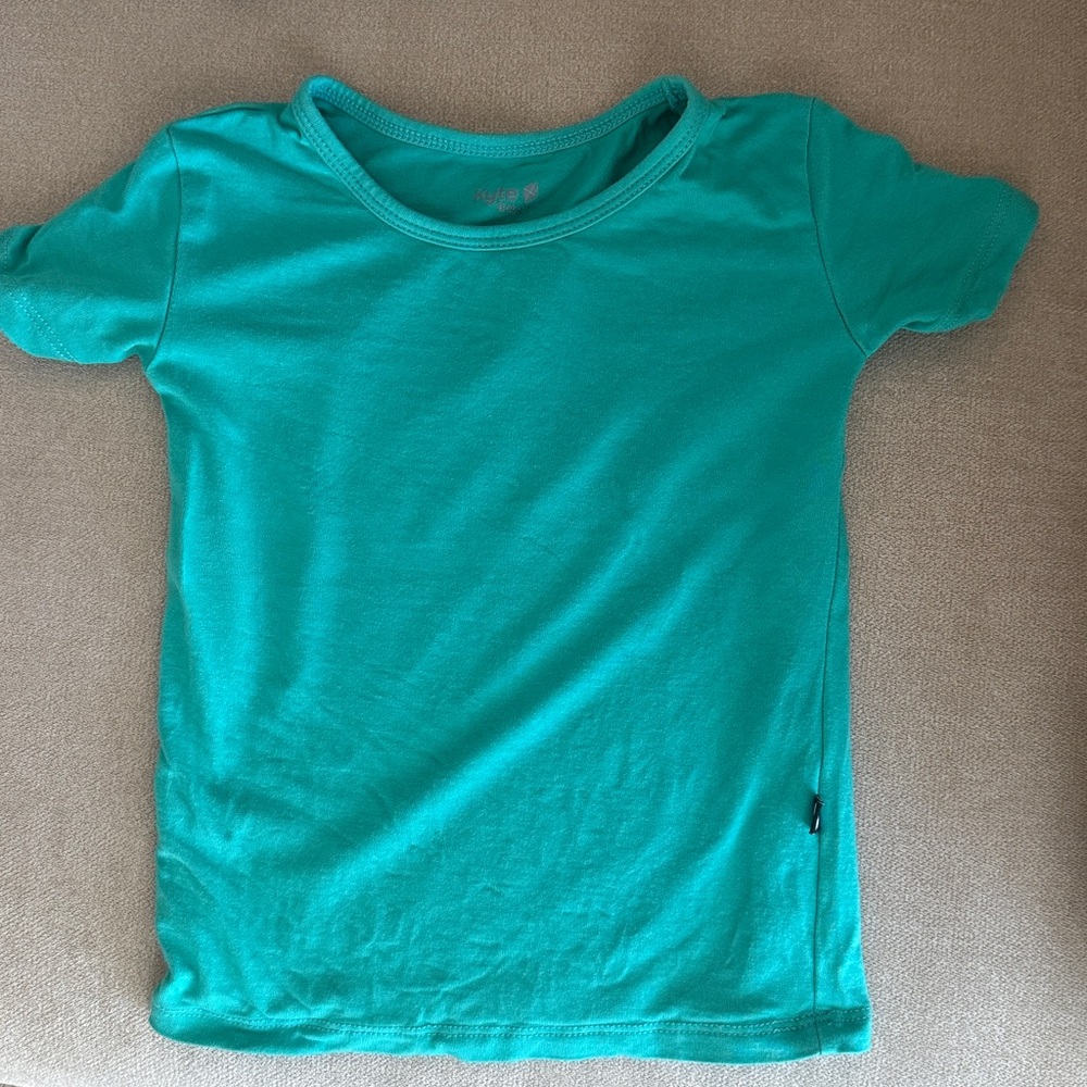 Kyte BABY Teal Crew Neck Tee